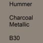 Preview: Hummer, Charcoal Metallic, B30.